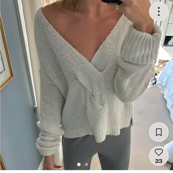 Free People Coco v neck sweater - Picture 1 of 2